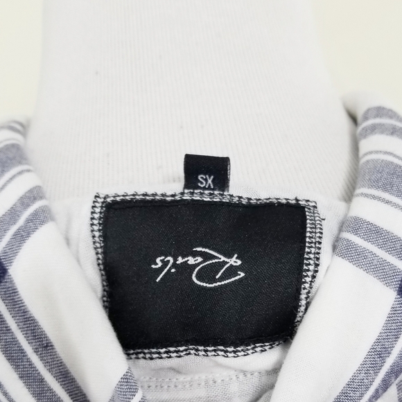 Rails Kendra plaid flannel shirt indigo white xs - Picture 6 of 6